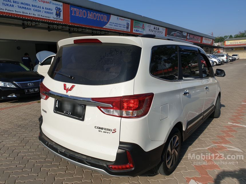 Jual Mobil Wuling Confero 2017 S L 1.5 di Banten Manual Wagon Putih Rp 120.000.000