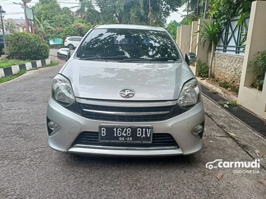 Jual Mobil Toyota Agya 2015 G 1.0 di DKI Jakarta Automatic Hatchback Silver Rp 85.000.000
