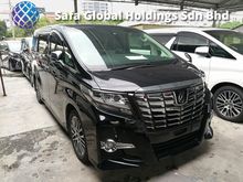 2016 Toyota Alphard 2.5 SC SUNROOF PILOT SETS (FULL WARRANTY) UNREG 2016 16