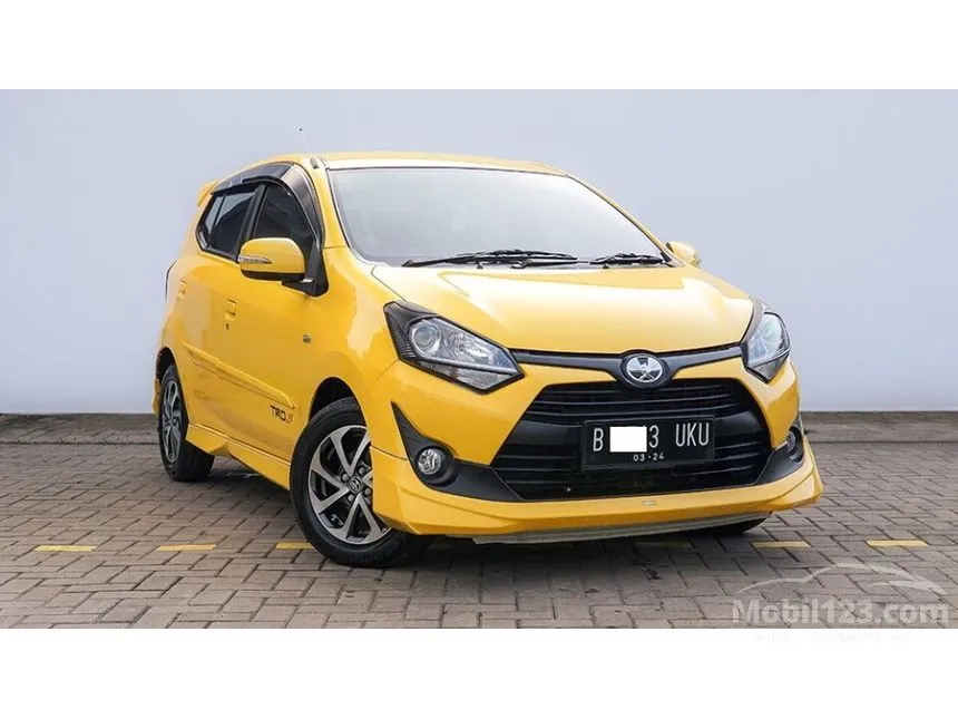 Jual Mobil Toyota Agya 2019 TRD 1.2 di DKI Jakarta Manual Hatchback Kuning Rp 116.000.000