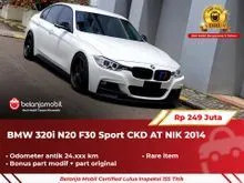 2014 BMW 320i 2.0 Sport Sedan AT 2014 2015 [ GARANSI 5TH ]