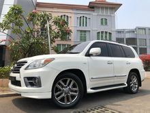 2010 Lexus LX570 5.7 Base Spec SUV Nik2010 White On Grey Km50rb Record Full Elec.Seat TDP.275JT