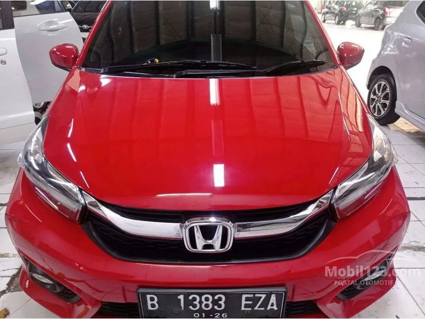 Jual Mobil Honda Brio 2020 Satya E 1.2 di Jawa Timur Automatic Hatchback Merah Rp 153.000.000