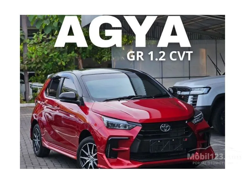 Jual Mobil Toyota Agya 2024 GR Sport 1.2 di DKI Jakarta Automatic Hatchback Merah Rp 191.400.000