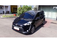 2017 Toyota Sienta 1.5 V MPV hitam dp 28 jt kilometer 17 ribuan siap pakai