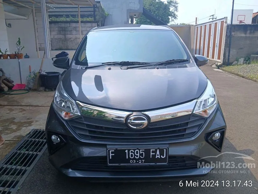 Jual Mobil Daihatsu Sigra 2022 R 1.2 di Jawa Barat Manual MPV Abu