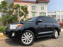 2014 Toyota Land Cruiser 4.5 Full Spec E SUV UK Version Black On Beige Km50rb Record 3TV Android AirSus TDP.475JT