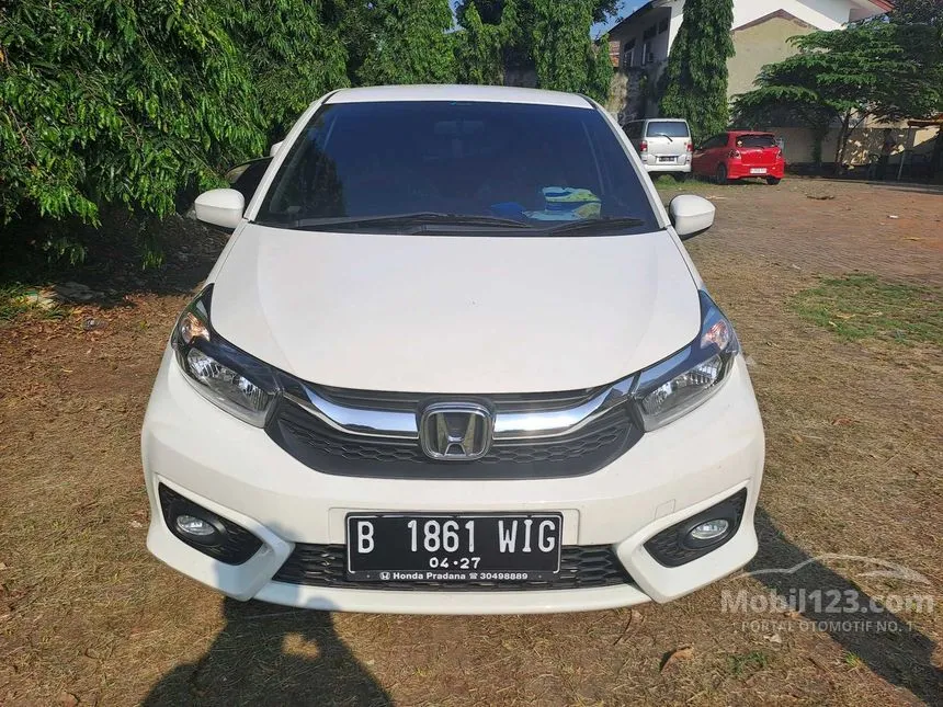 Jual Mobil Honda Brio 2022 E Satya 1.2 di Banten Automatic Hatchback Putih Rp 165.000.000