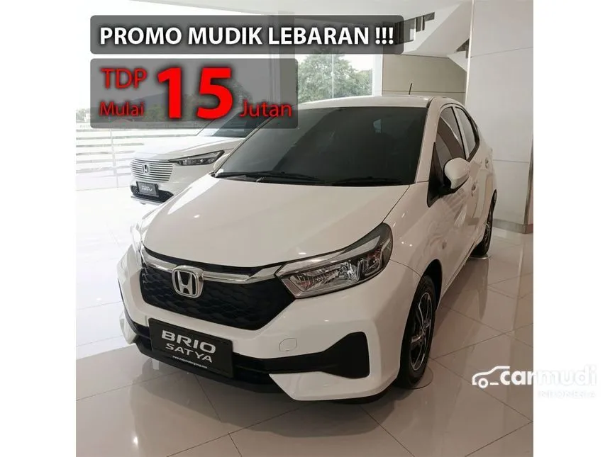Jual Mobil Honda Brio 2024 E Satya 1.2 di DKI Jakarta Automatic Hatchback Putih Rp 168.000.000