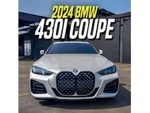 2024 BMW 430i 2.0 M Sport Pro Coupe White on Black New Model iDrive 8 Msport Putih
