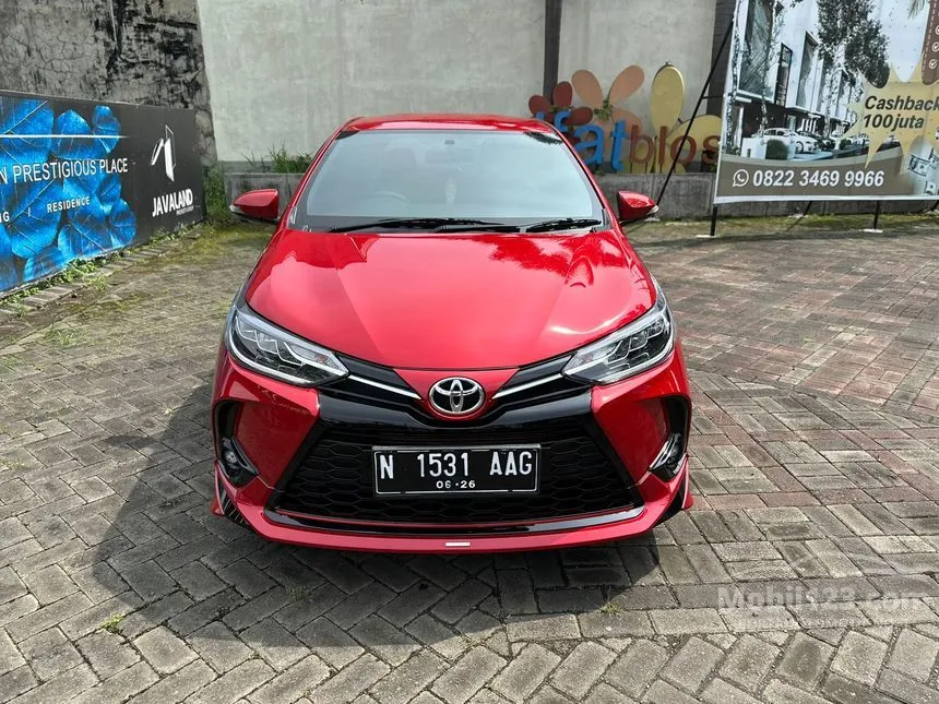 Jual Mobil Toyota Yaris 2021 TRD Sportivo 1.5 di Jawa Timur Automatic Hatchback Merah Rp 255.000.000