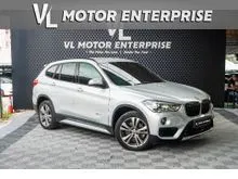 2018 BMW X1 2.0 sDrive20i M-Sport Facelift B48 PowerBoot RevCam Sport+ PaddleShift MemorySeat Spoiler 4NewTyres FullServiceRecord OriMile 77k OriPaint