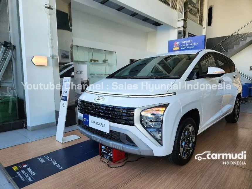 Jual Mobil Hyundai Stargazer 2024 Prime 1.5 di DKI Jakarta Automatic Wagon Putih Rp 289.000.000