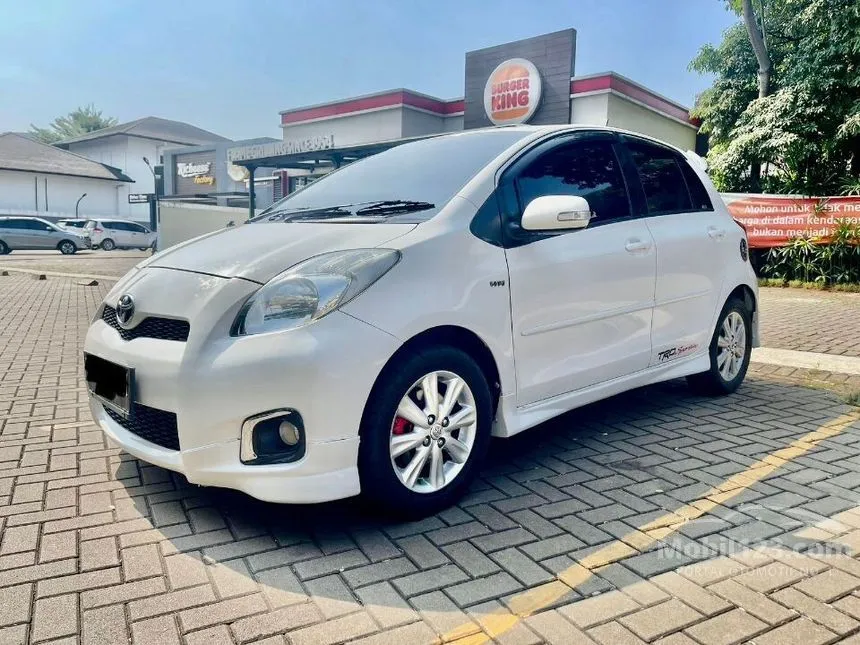 Jual Mobil Toyota Yaris 2013 S 1.5 di Jawa Barat Automatic Hatchback Putih Rp 124.850.000