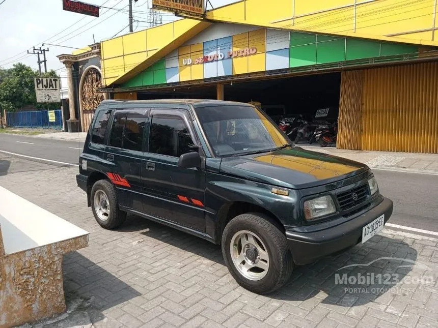 Jual Mobil Suzuki Sidekick 1997 1.6 di Jawa Timur Manual SUV Hijau Rp 55.000.000