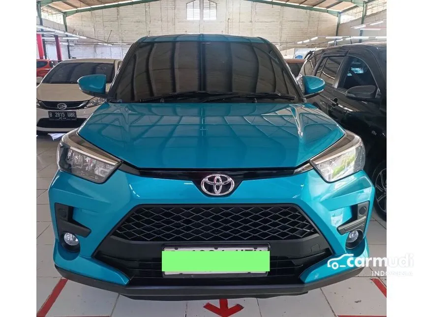 Jual Mobil Toyota Raize 2022 G 1.0 di DKI Jakarta Automatic Wagon Biru Rp 204.000.000