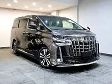 2019 Toyota Alphard 2.5 SC JBL SUNROOF PILOT SEAT UNREG