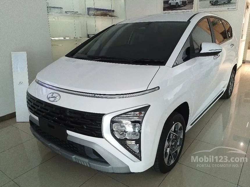Jual Mobil Hyundai Stargazer 2024 Prime 1.5 di Jawa Barat Automatic Wagon Putih Rp 320.900.000