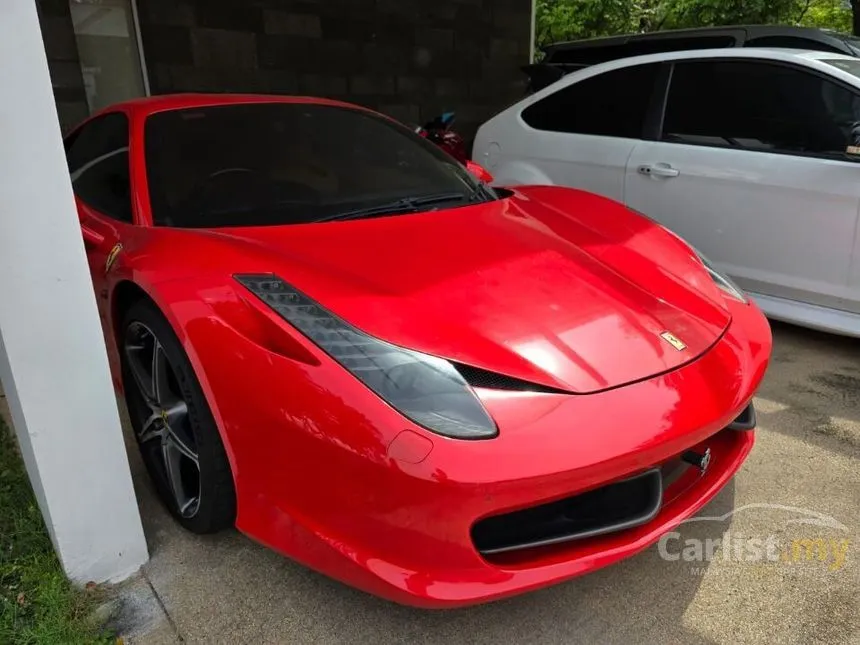 2012 Ferrari 458 Italia Coupe