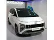 Jual Mobil Hyundai Stargazer 2023 Prime 1.5 di DKI Jakarta Automatic Wagon Putih Rp 269.900.000