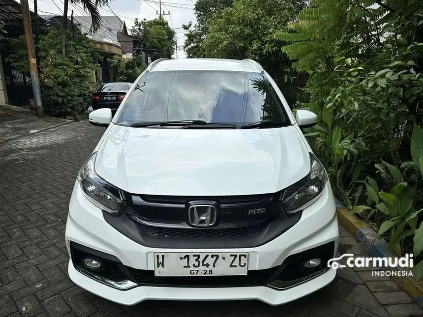 Jual Mobil Honda Mobilio 2018 RS 1.5 di Jawa Timur Automatic MPV Putih Rp 185.000.000