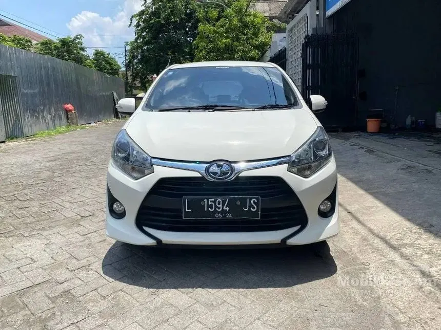 Jual Mobil Toyota Agya 2019 G 1.2 di Jawa Timur Manual Hatchback Putih Rp 120.000.000