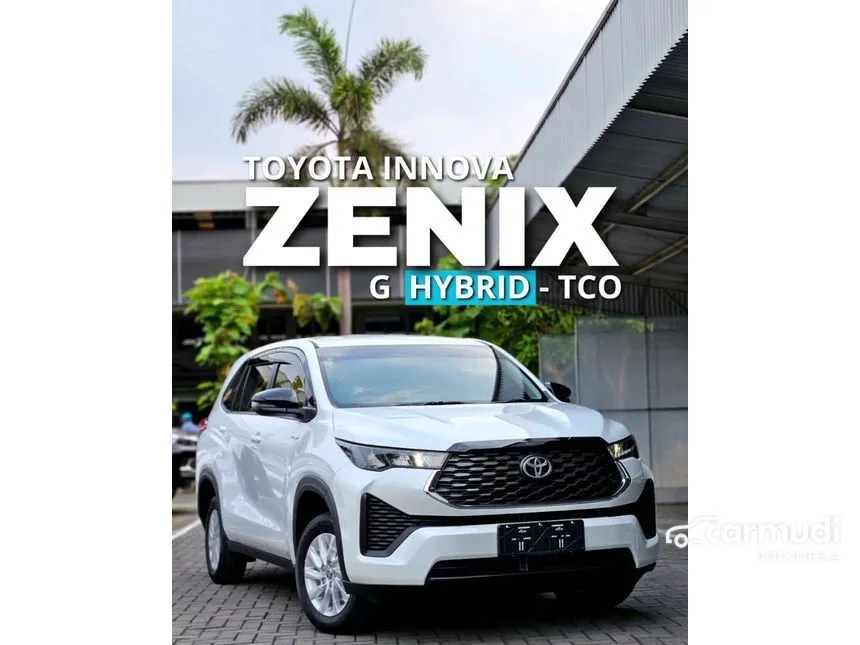 Jual Mobil Toyota Kijang Innova Zenix 2024 G HV 2.0 di Banten Automatic Wagon Putih Rp 462.600.000