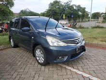 2014 Nissan Grand Livina 1.5 XV AT Matic Biru Murah Cash 107.5 juta