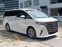 2023 Toyota Alphard 2.5 Z PREMIER**BSM**4 CAMERA**CHEAPEST IN TOWN**LOU 1ST