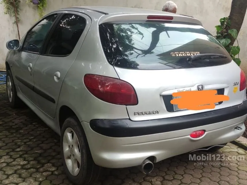 Jual Mobil Peugeot 206 2002 XR 1.4 di Jawa Barat Manual Hatchback