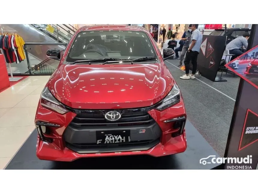 Jual Mobil Toyota Agya 2023 GR Sport 1.2 di DKI Jakarta Automatic Hatchback Marun Rp 165.400.000