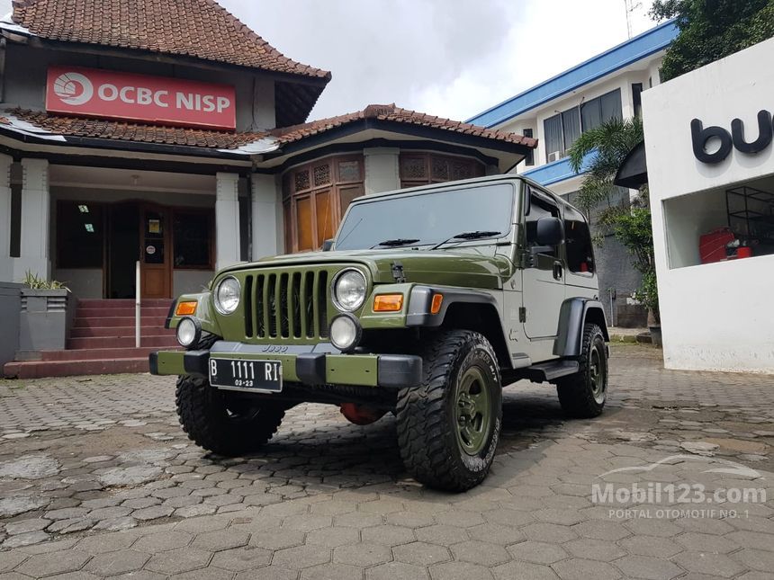 Jual Mobil  Jeep Wrangler 2005 Sahara Hardtop  4 0 di Jawa  