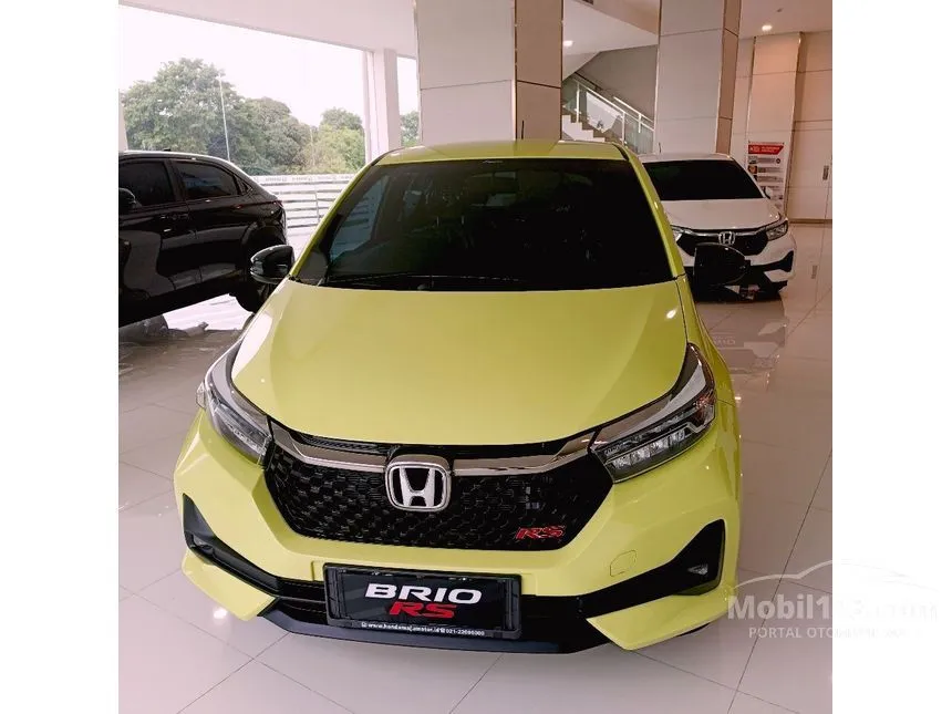 Jual Mobil Honda Brio 2024 E Satya 1.2 di Banten Automatic Hatchback Kuning Rp 138.000.000
