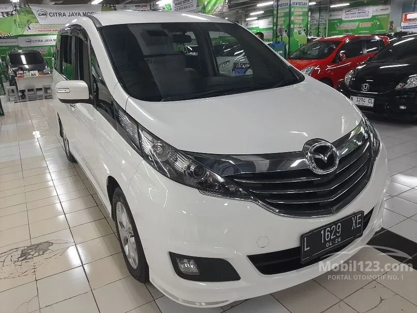 Jual Mobil Mazda Biante 2015 2.0 SKYACTIV A/T 2.0 di Jawa Timur Automatic MPV Putih Rp 192.500.000