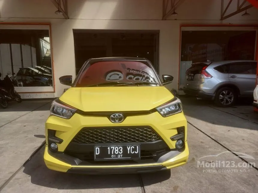 Jual Mobil Toyota Raize 2021 GR Sport 1.0 di Jawa Barat Automatic Wagon Kuning Rp 214.000.000