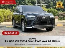 2023 Lexus LX 600 3.4 VIP SUV LX600 4 Seat AT Hitam 2023/2024 [ VIP 2+2 - 4x4 ]