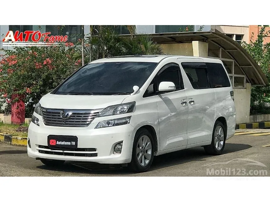 Jual Mobil Toyota Vellfire 2010 V 2.4 di DKI Jakarta Automatic Van Wagon Putih Rp 245.000.000