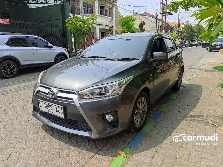 Jual Mobil Toyota Yaris 2017 G 1.5 di Jawa Timur Manual Hatchback Abu