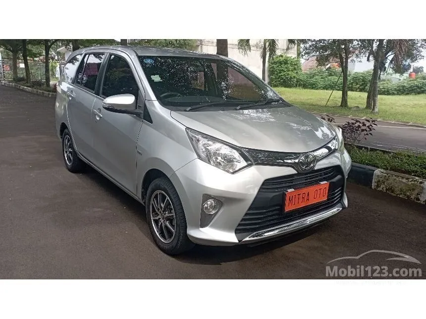 Jual Mobil Toyota Calya 2017 G 1.2 di Jawa Barat Automatic MPV Silver Rp 125.000.000