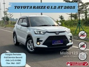2025 Toyota Raize 1.2 G (1 Tone) SUV