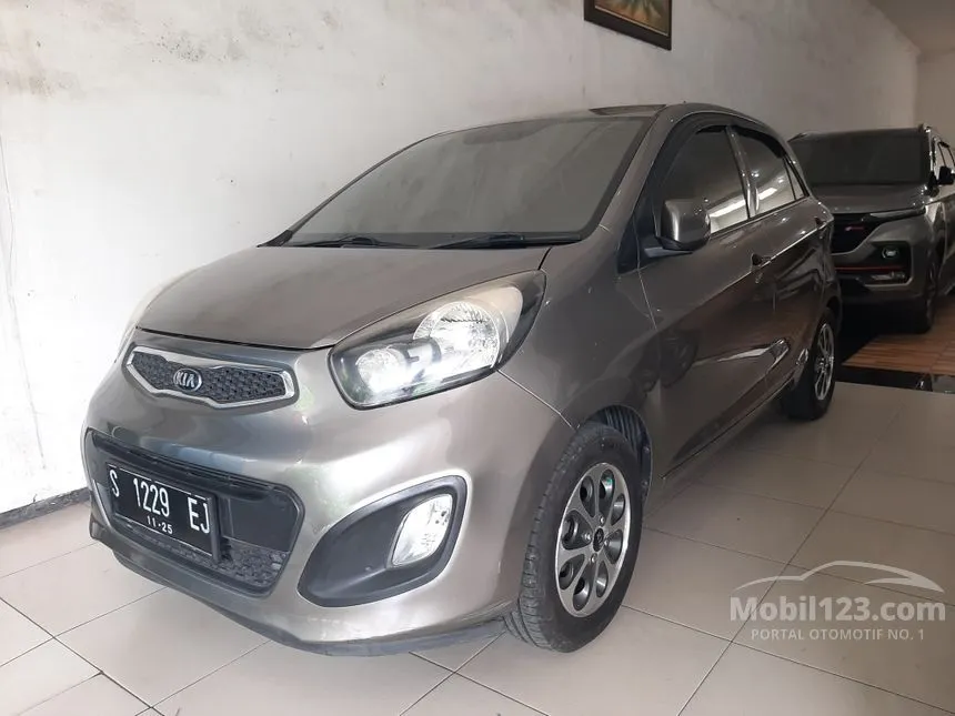 Jual Mobil KIA Picanto 2013 1.2 di Jawa Timur Automatic Hatchback Abu
