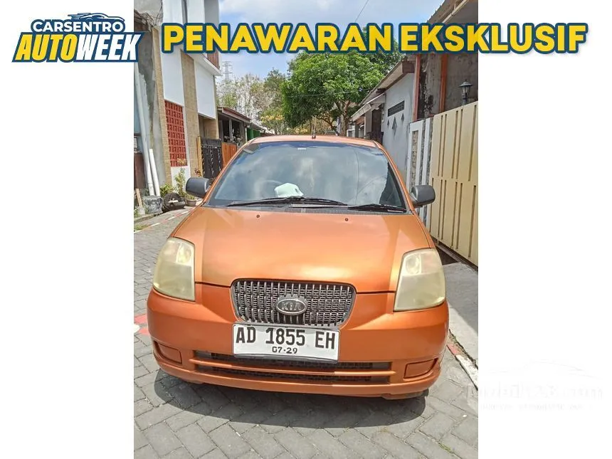 Jual Mobil KIA Picanto 2006 GLS 1.0 di Jawa Tengah Manual Hatchback Orange Rp 55.000.000