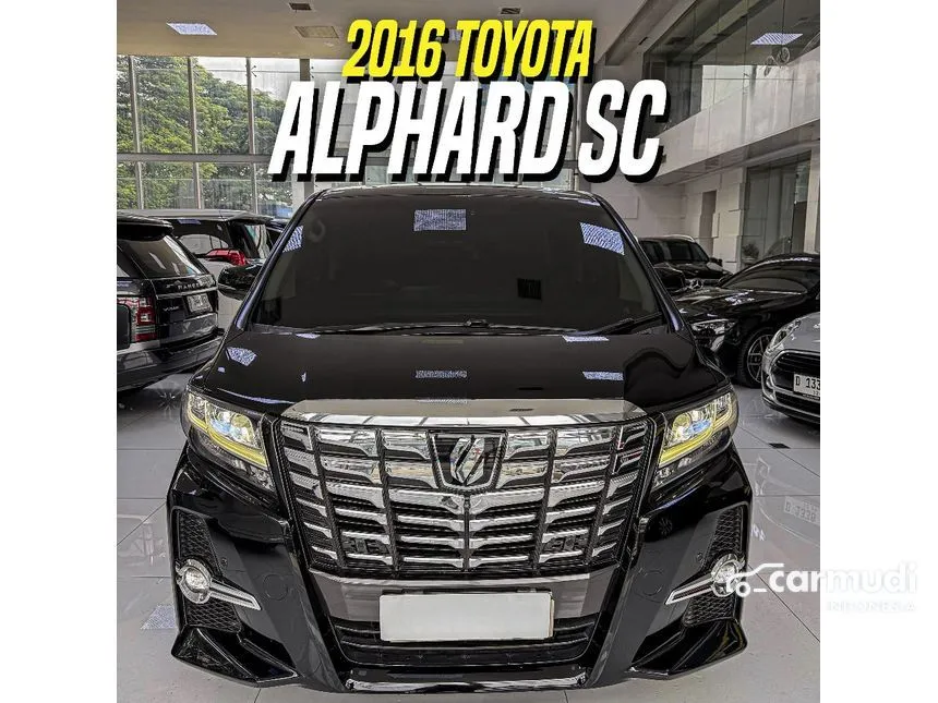 2016 Toyota Alphard GSC Package MPV