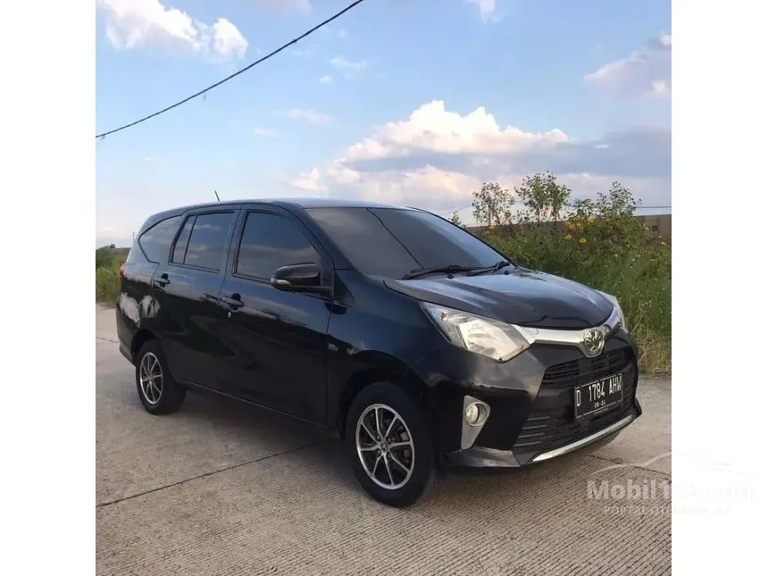 Jual Mobil Toyota Calya 2019 G 1.2 di Jawa Barat Manual MPV Hitam Rp 119.000.000