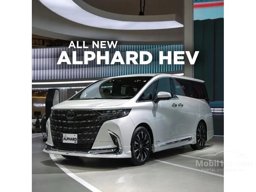 Jual Mobil Toyota Alphard 2024 HEV 2.5 di DKI Jakarta Automatic MPV Putih Rp 1.710.800.000