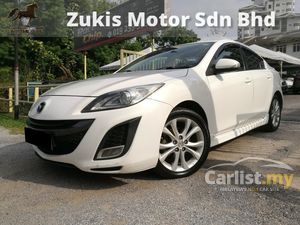 (ORI 2OO9)(1 OWNER)(BEIGE LEATHER)(CLEAN INTERIOR)(FULL LOAN)(MAZDA 3 2.O SPORT)