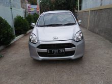 Ayla M Manual 2014 Silver velg racing & spoiler Paling Murah Dp 8 juta