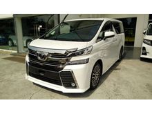 2016 Toyota Vellfire 2.5 ZG - FULL SPEC or NORMAL SPEC