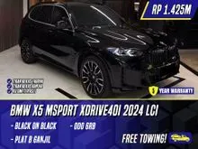 2023 BMW X5 3.0 xDrive40i M Sport SUV Black Hitam MSport xDrive