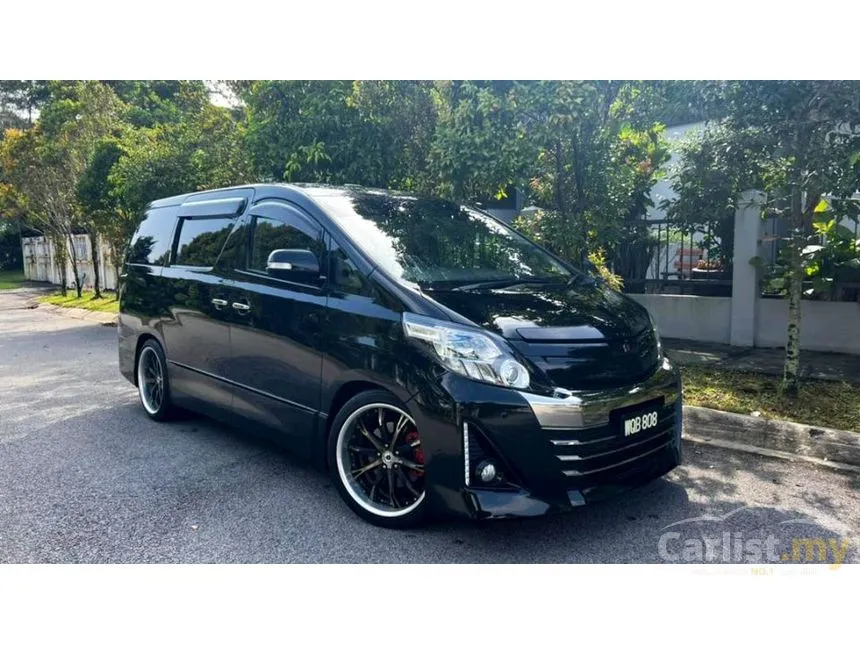 2014 Toyota Alphard G 240S Gold MPV